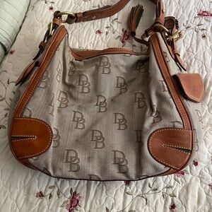 Dooney & Bourke Tan and Brown Women's Bag